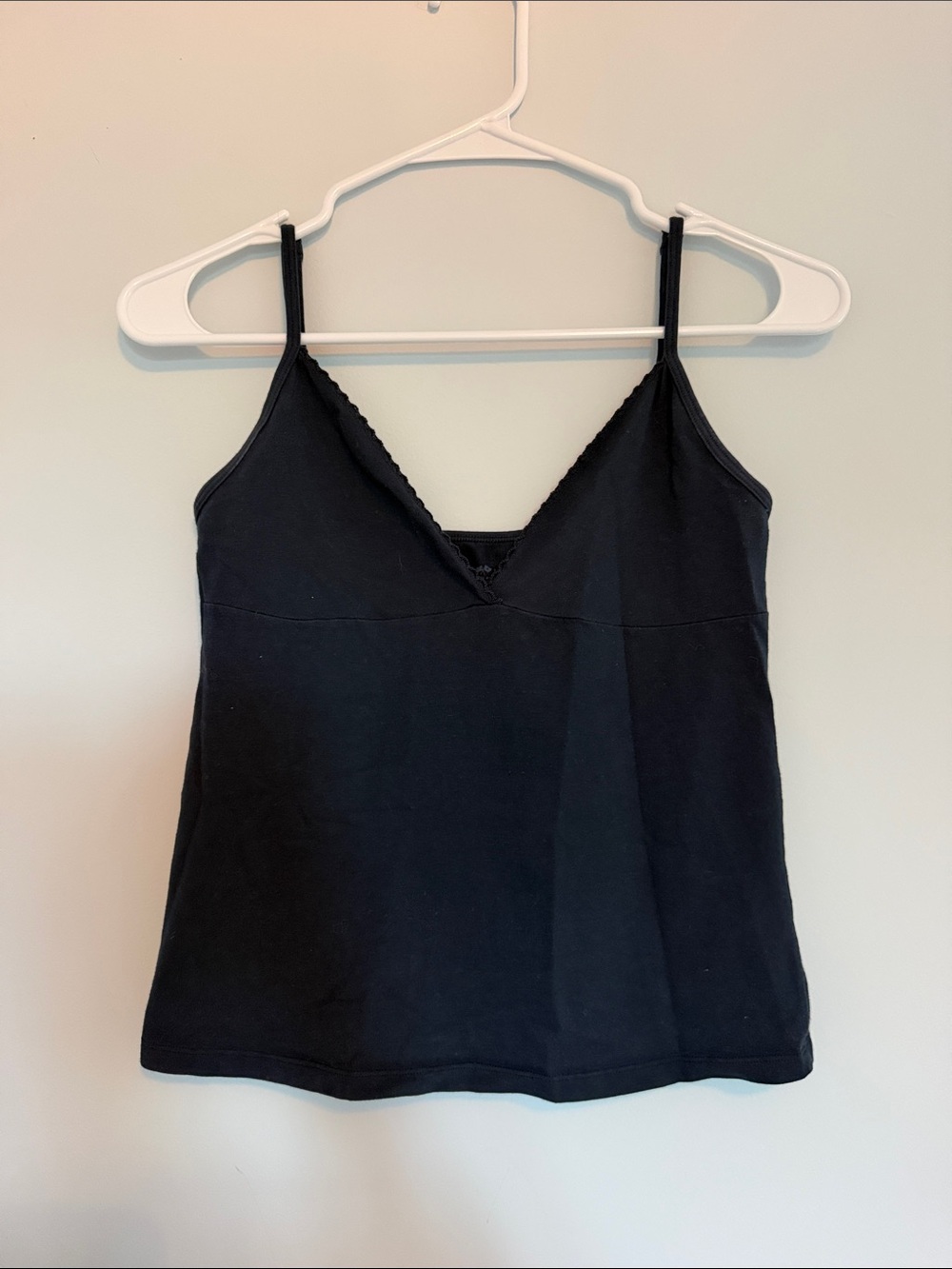 Brandy Melville Navy V-Neck Spaghetti Strap Camisole
